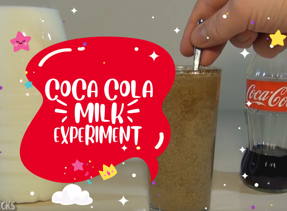 coca cola milk experiment