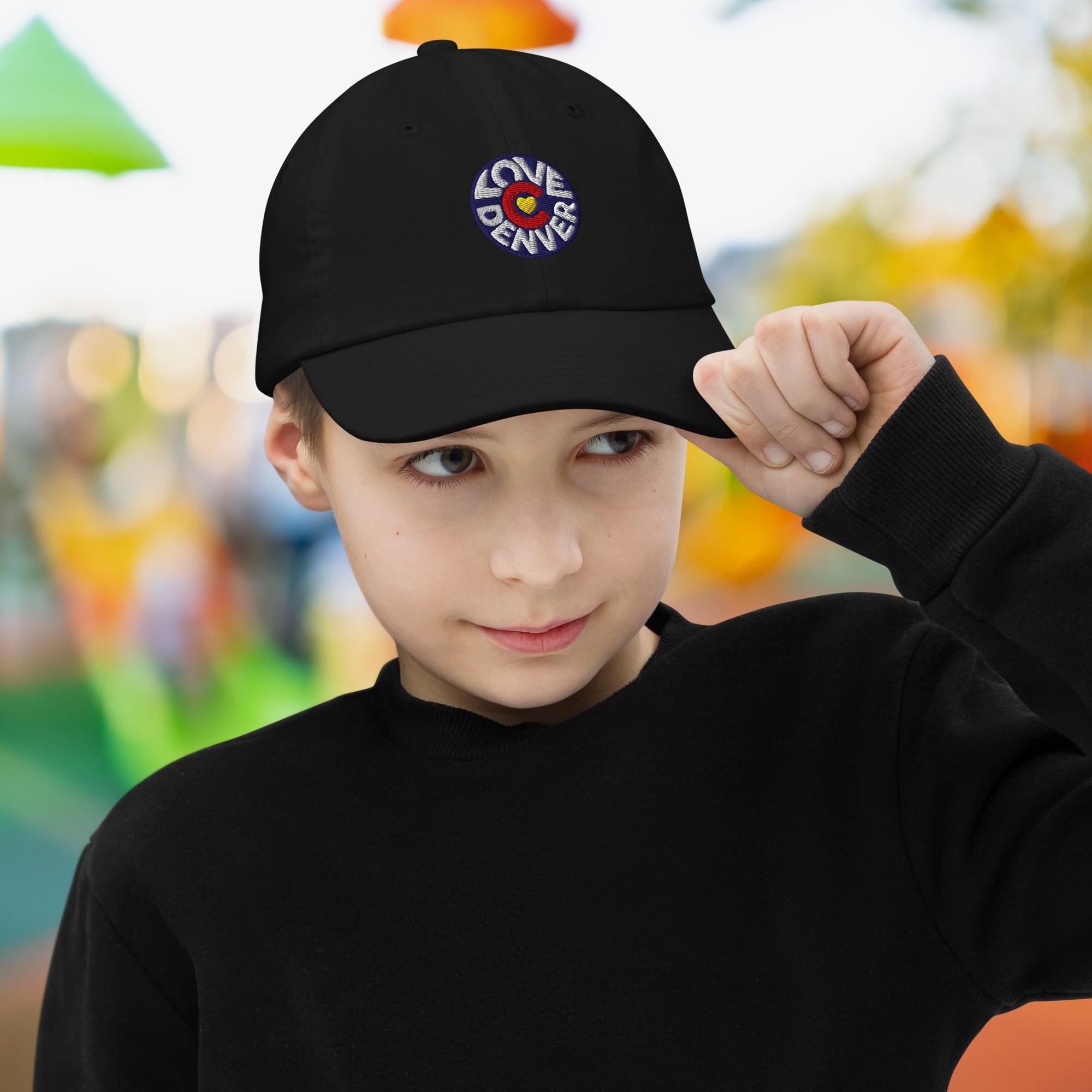 Love Denver - Youth Baseball Cap - Image 2