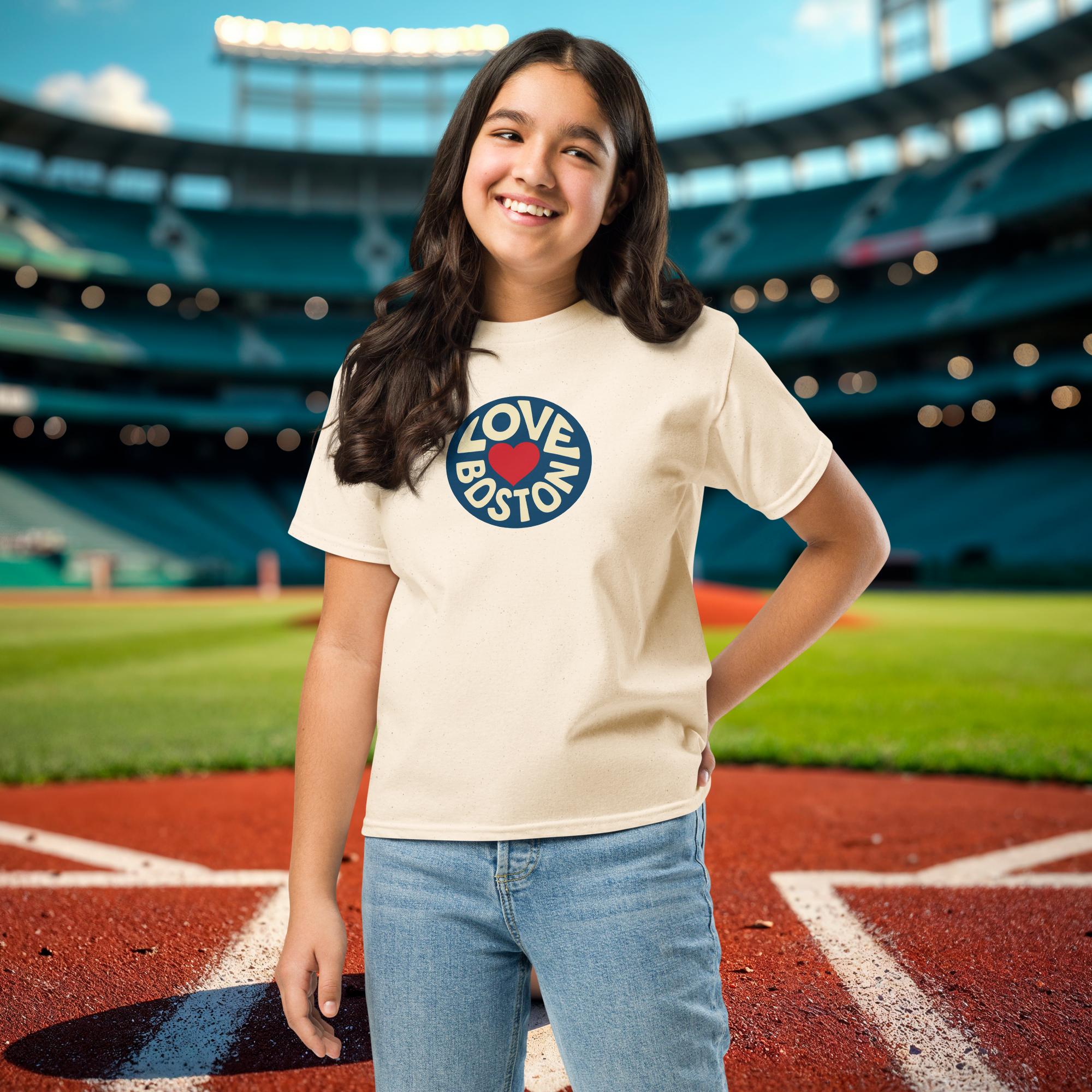 Love Boston - Youth Classic Tee - Image 6