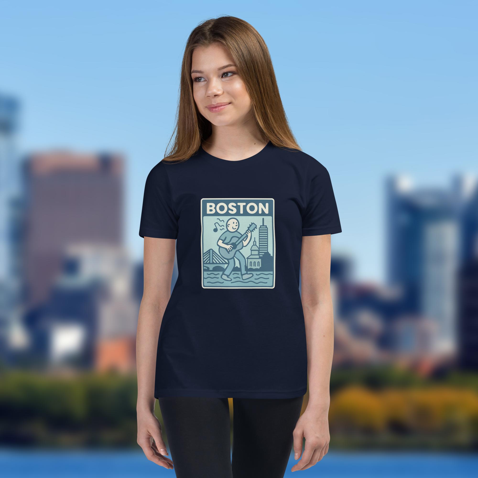 Boston Music - Youth T-shirt - Image 9